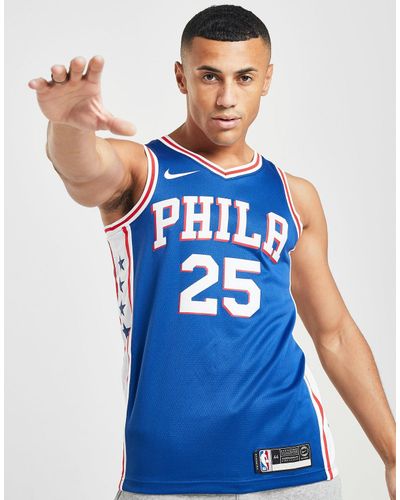 Nike Synthetic Nba Swingman Jersey In Blue For Men Lyst