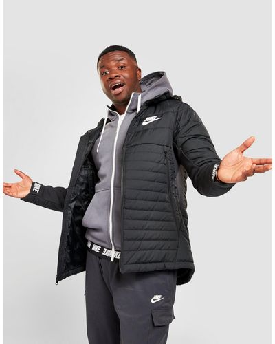 nike hybrid jacket black