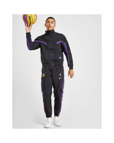 lakers nike tracksuit