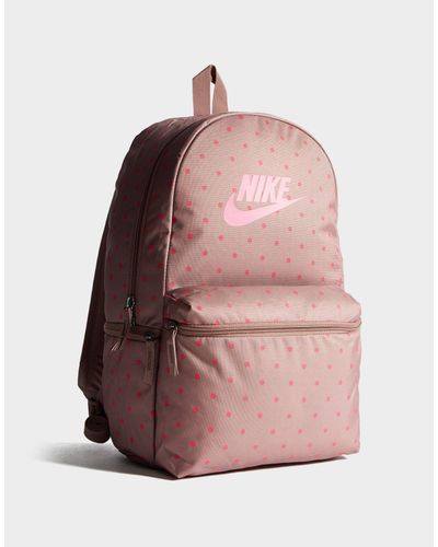 pink nike rucksack