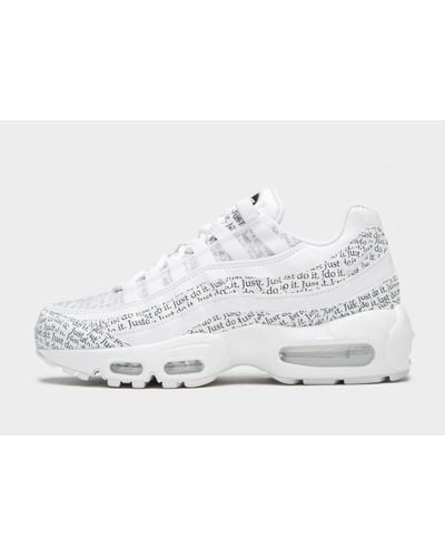 air max 95 just do it bianche