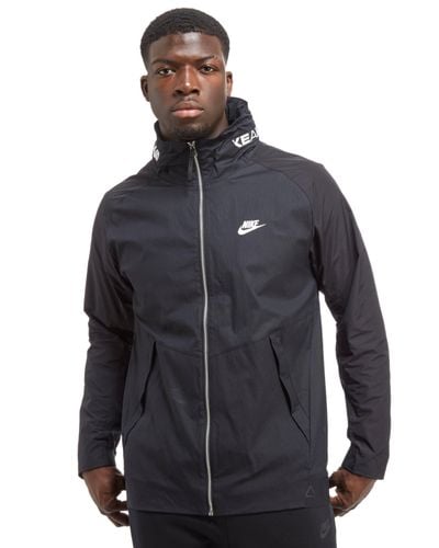 black nike air max jacket