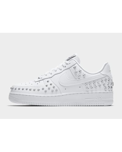 white air force ones with stars