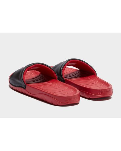 nike air slides red