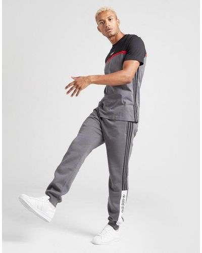 adidas Originals Zx Fleece Joggers in Grey (Gray) for Men - Lyst