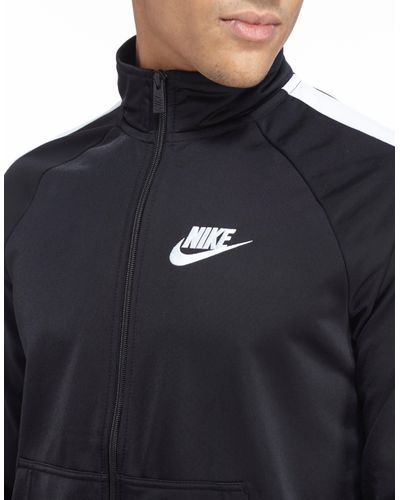 nike poly tracksuit mens