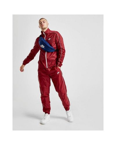nike tech red tracksuit