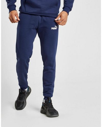 puma core fleece joggers navy