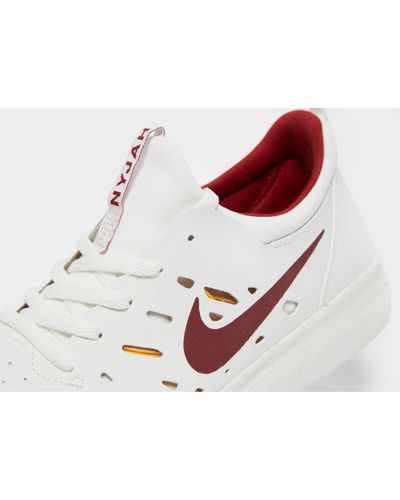 nike sb nyjah free white red