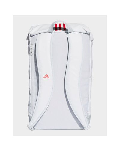 adidas Originals Manchester United Backpack in White - Lyst