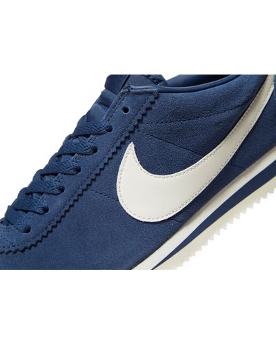 nike blue suede cortez