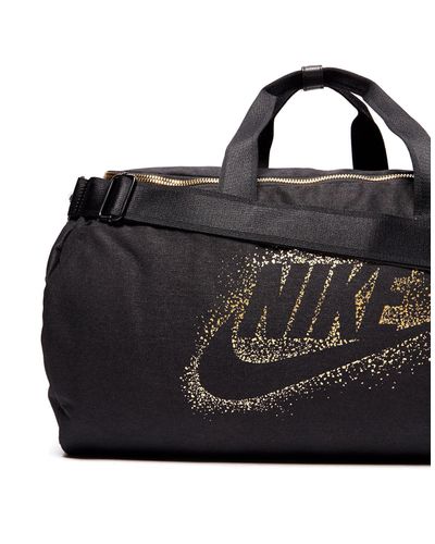gold nike bag