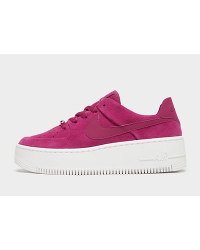 womens air force 1 sage low pink