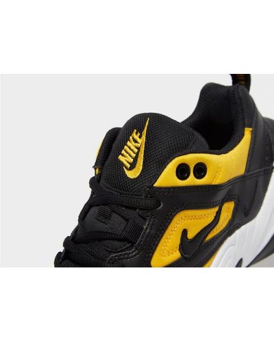 nike m2k tekno black yellow