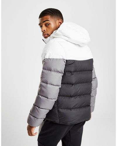 white nike bubble jacket