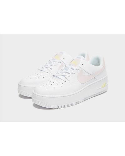 nike air force 1 sage pink and yellow