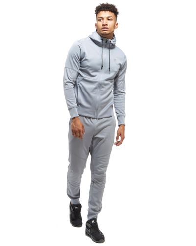 nike grey poly track pants