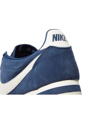 nike blue suede cortez