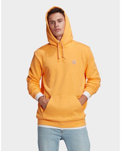 trefoil essentials hoodie adidas
