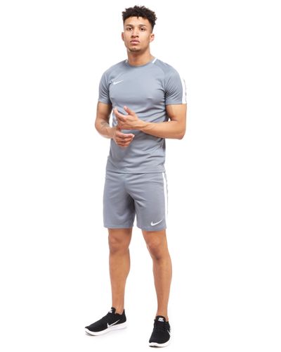 nike academy shorts grey
