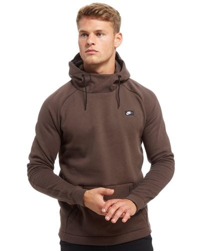 brown nike hoodie