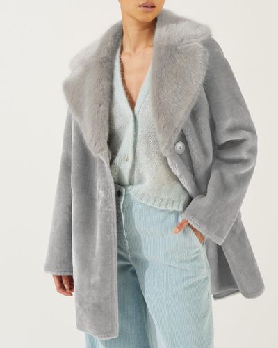 jigsaw faux fur