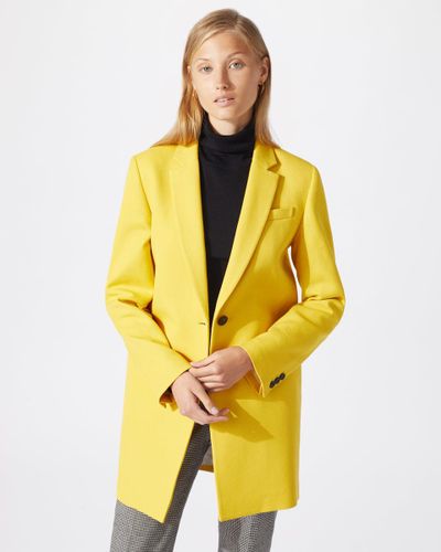 jigsaw yellow coat