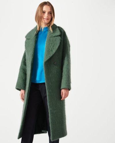 jigsaw green coat