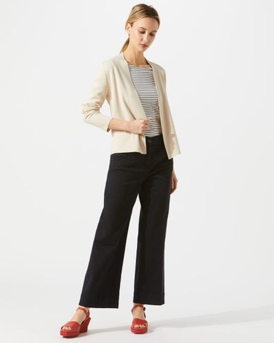 jigsaw clean knit jacket