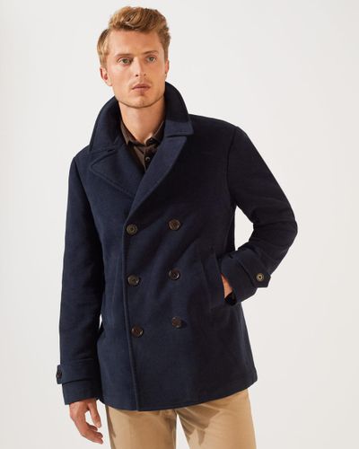 jigsaw peacoat