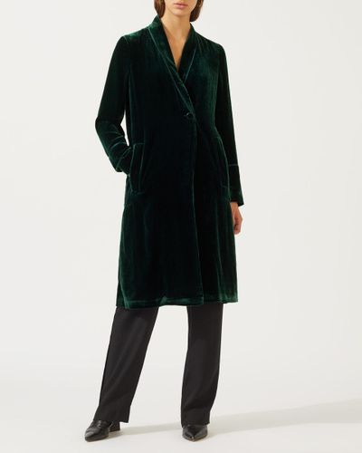 jigsaw velvet jacket