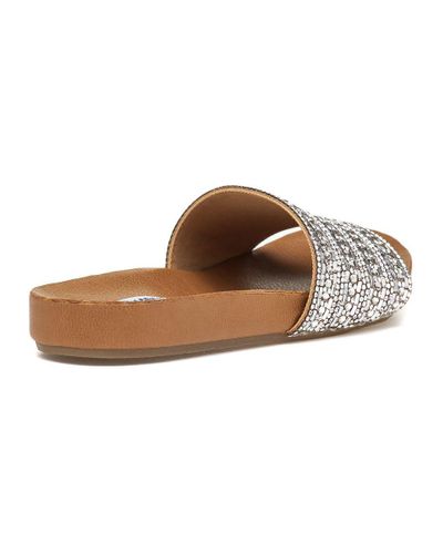 steve madden women's cozi pool slides