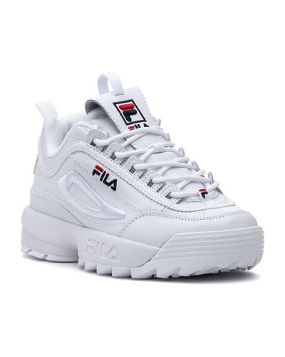 fila disruptor leather