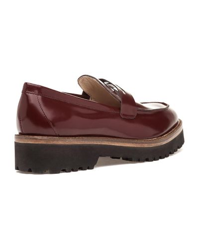 275 Central 3274 Loafer Barolo Leather in Brown - Lyst