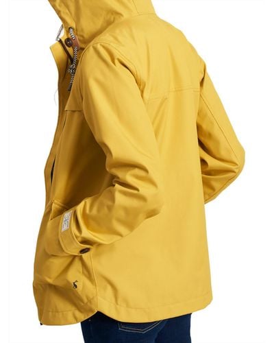 joules waterproof hooded jacket with toggle