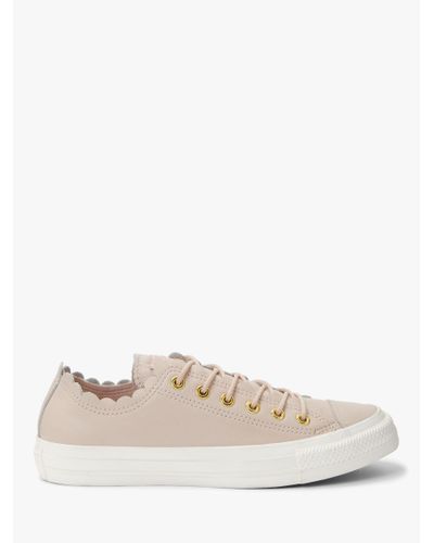 white scallop converse
