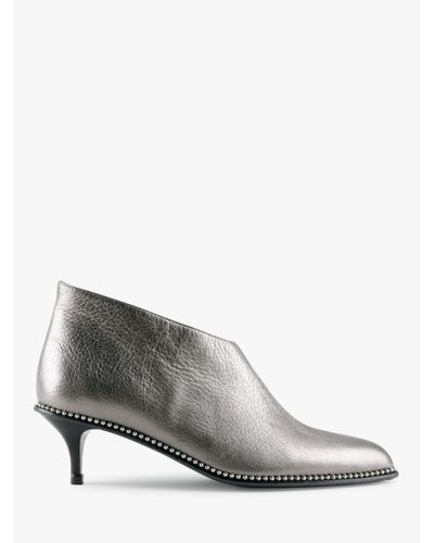 hush silver boots