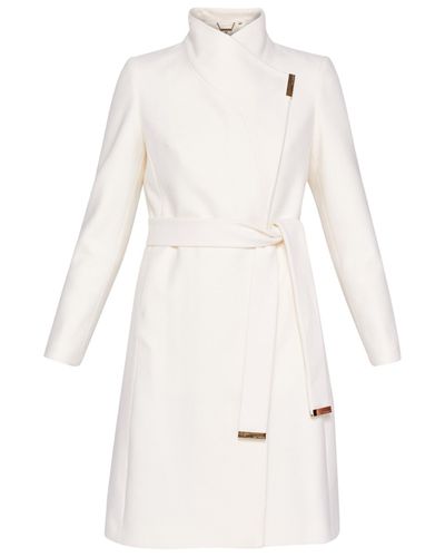 ted baker ivory coat