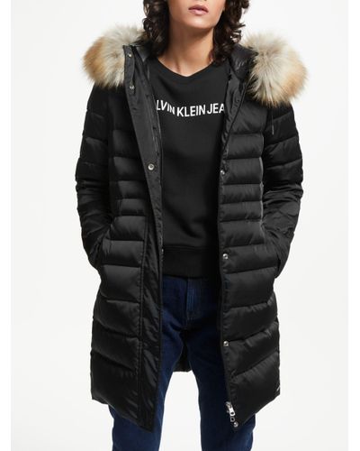 mid weight long puffer