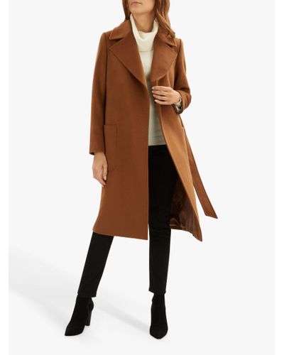jaeger classic wool wrap coat