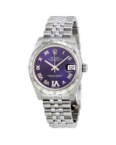 datejust 31 purple