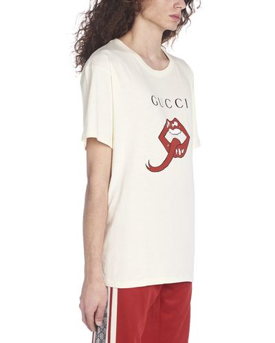 gucci lips tee