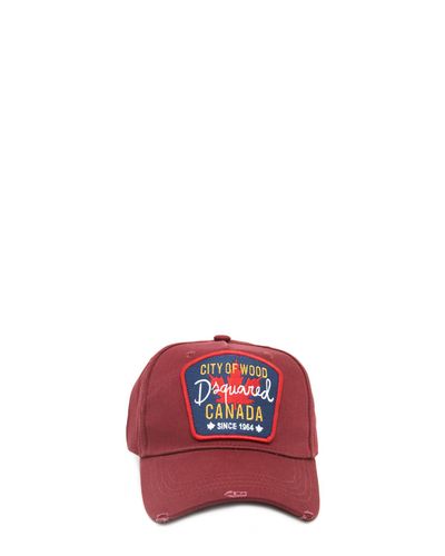 city of wood dsquared cap