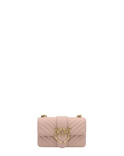 pinko mini love bag icon v quilt