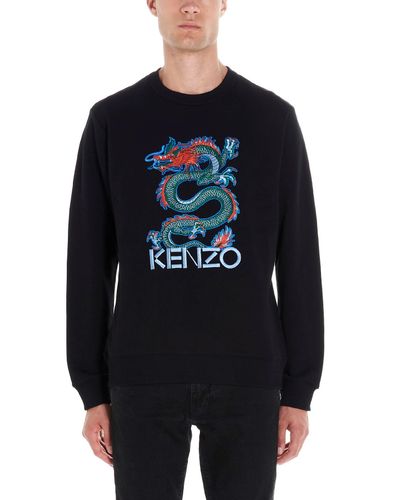 KENZO 'dragon' Sweatshirt in Black for Men - Lyst