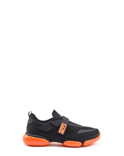 prada cloudbust black orange