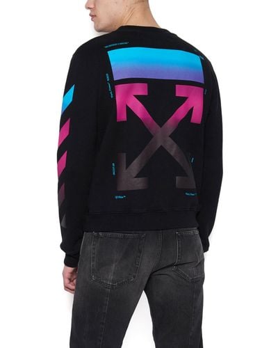 off white gradient sweatshirt