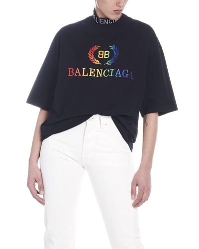 Buy balenciaga rainbow tshirt cheap online