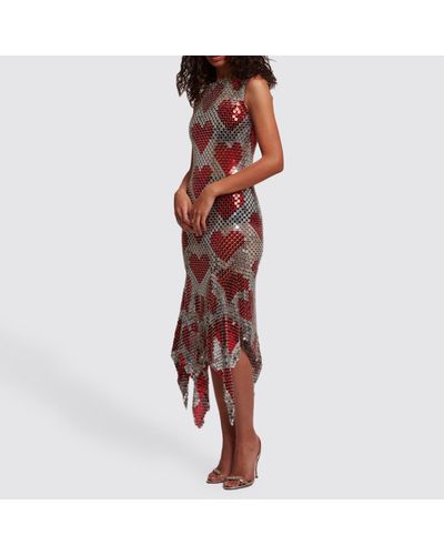 paco rabanne heart dress