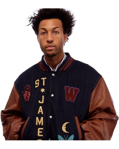 wales bonner varsity jacket